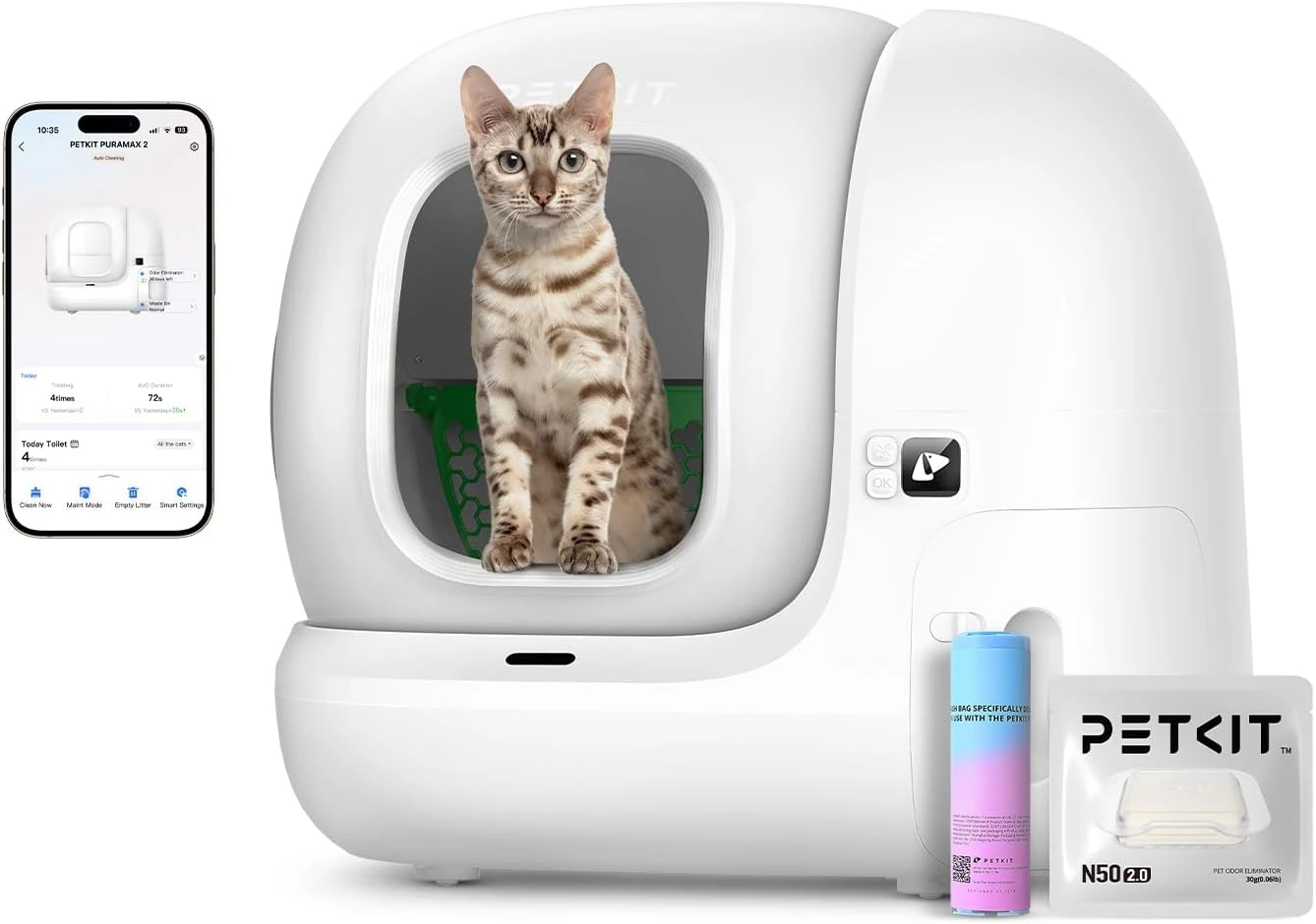 PETKIT PuraMax 2 Automatic Self-Cleaning Litter Box