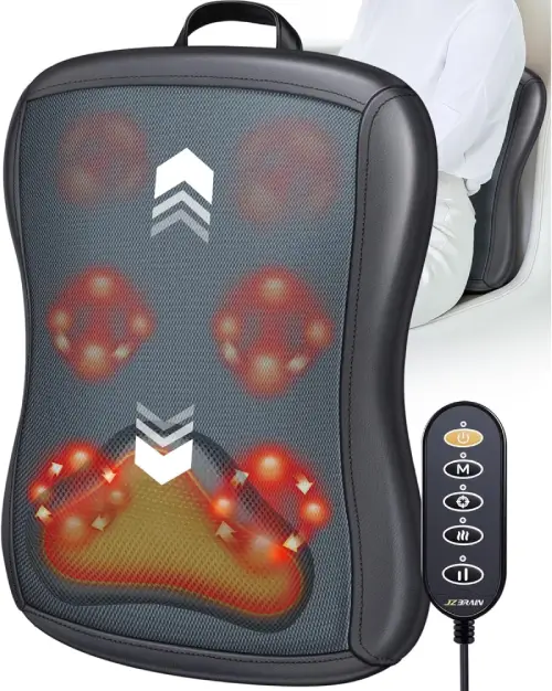 JZBRAIN Shiatsu Back Massager with Heat