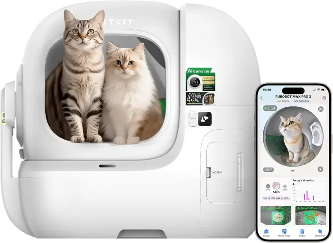 PETKIT Purobot Max Pro Self-Cleaning Litter Box