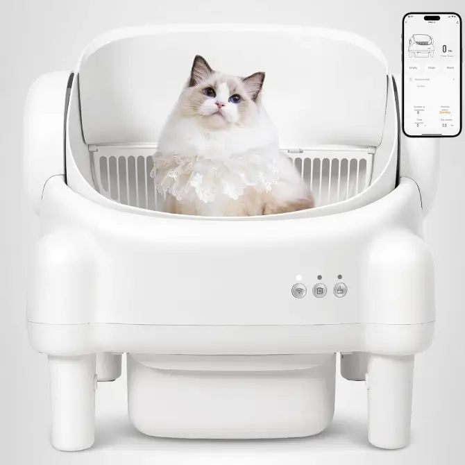 Paruuntys Automatic Litter Box for Large Cats