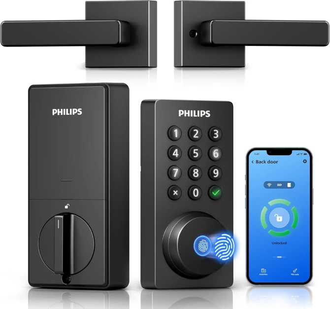 Philips Wi-Fi Smart Lock with Handle