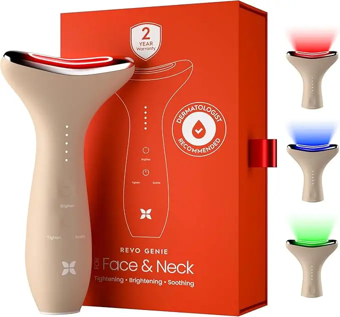 REVO Genie 3-in-1 Face & Neck Beauty Massager