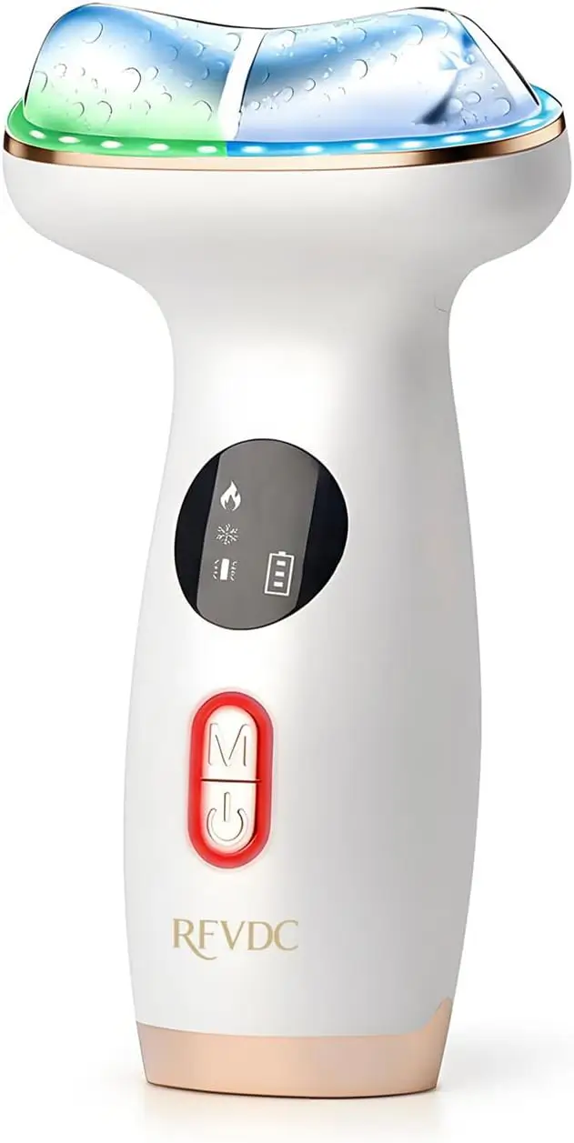 RFVDC Cold Heat Facial Massager