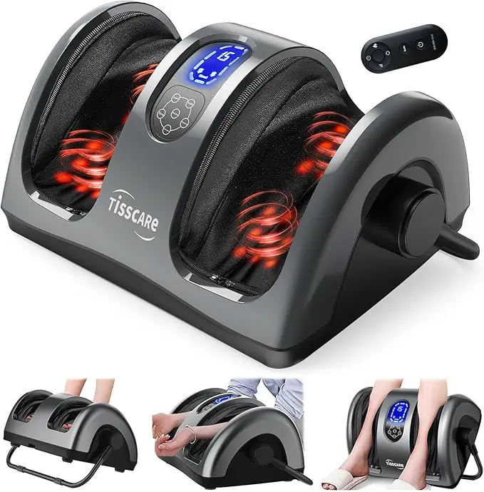 TISSCARE Shiatsu Foot Massager with Heat