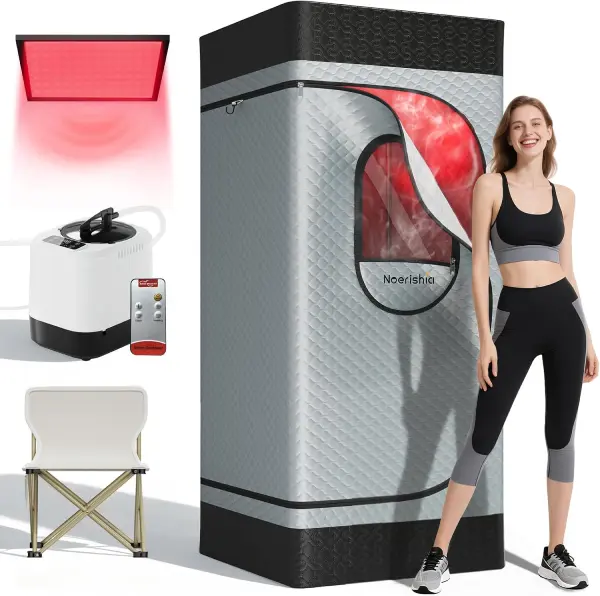 noerishia Portable Infrared Sauna Box for Home
