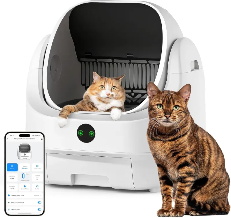 Ellenpent Automatic Self Cleaning Litter Box