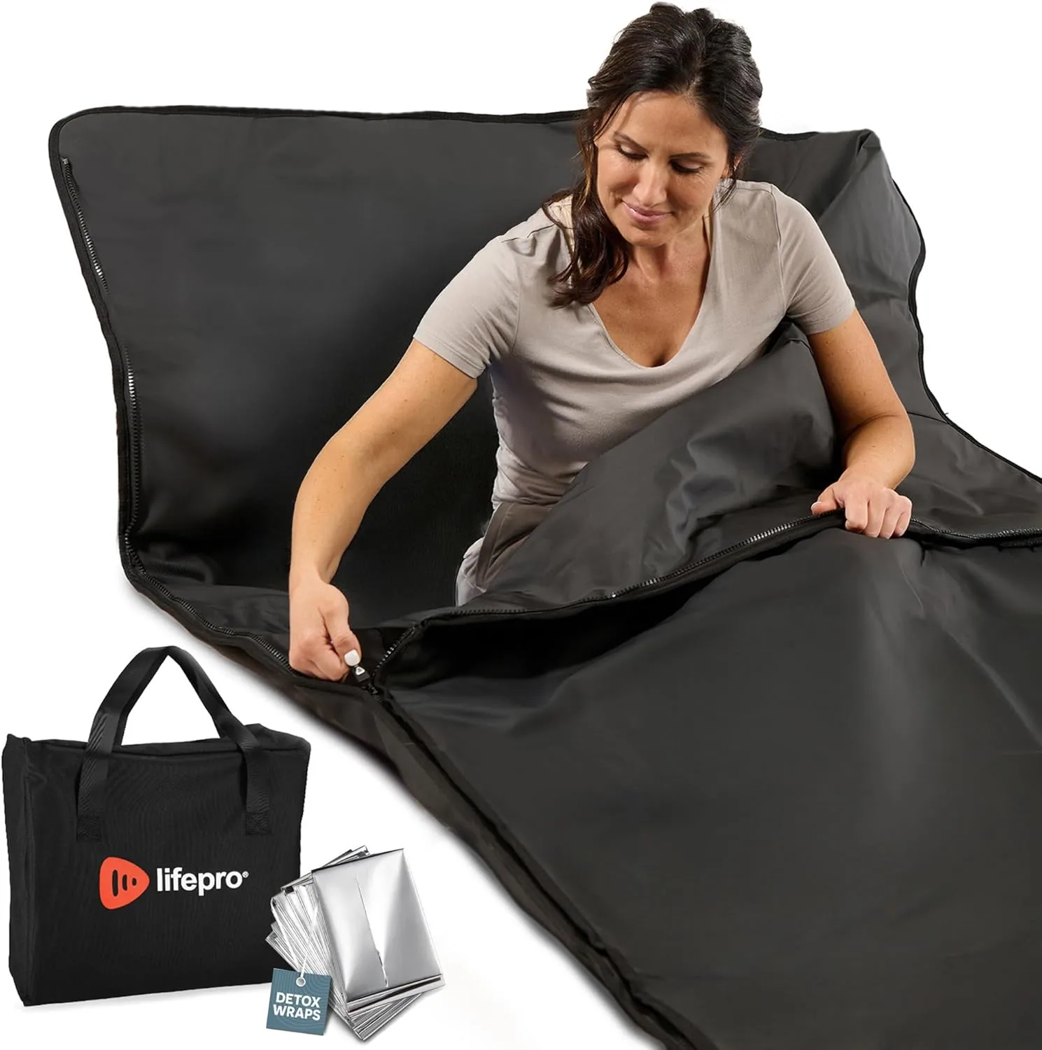 LifePro RejuvaWrap Infrared Sauna Blanket for home use