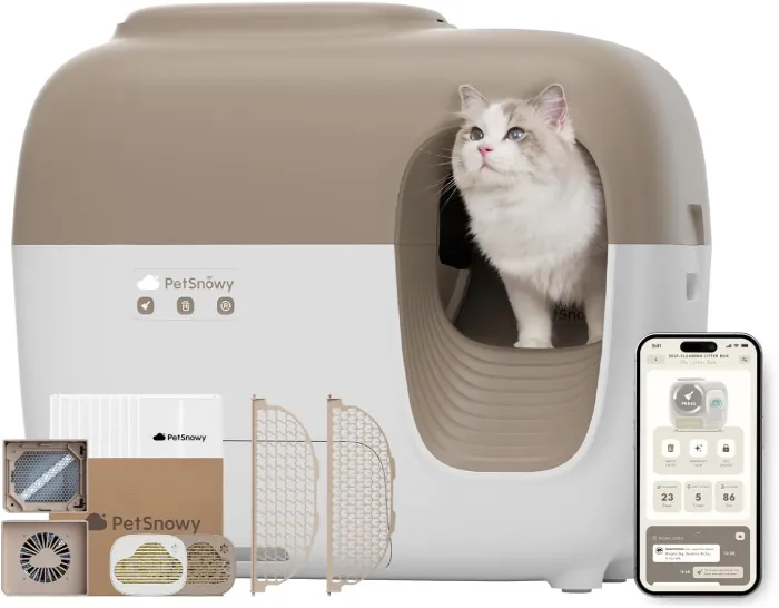 PetSnowy Automatic Self-Cleaning Litter Box