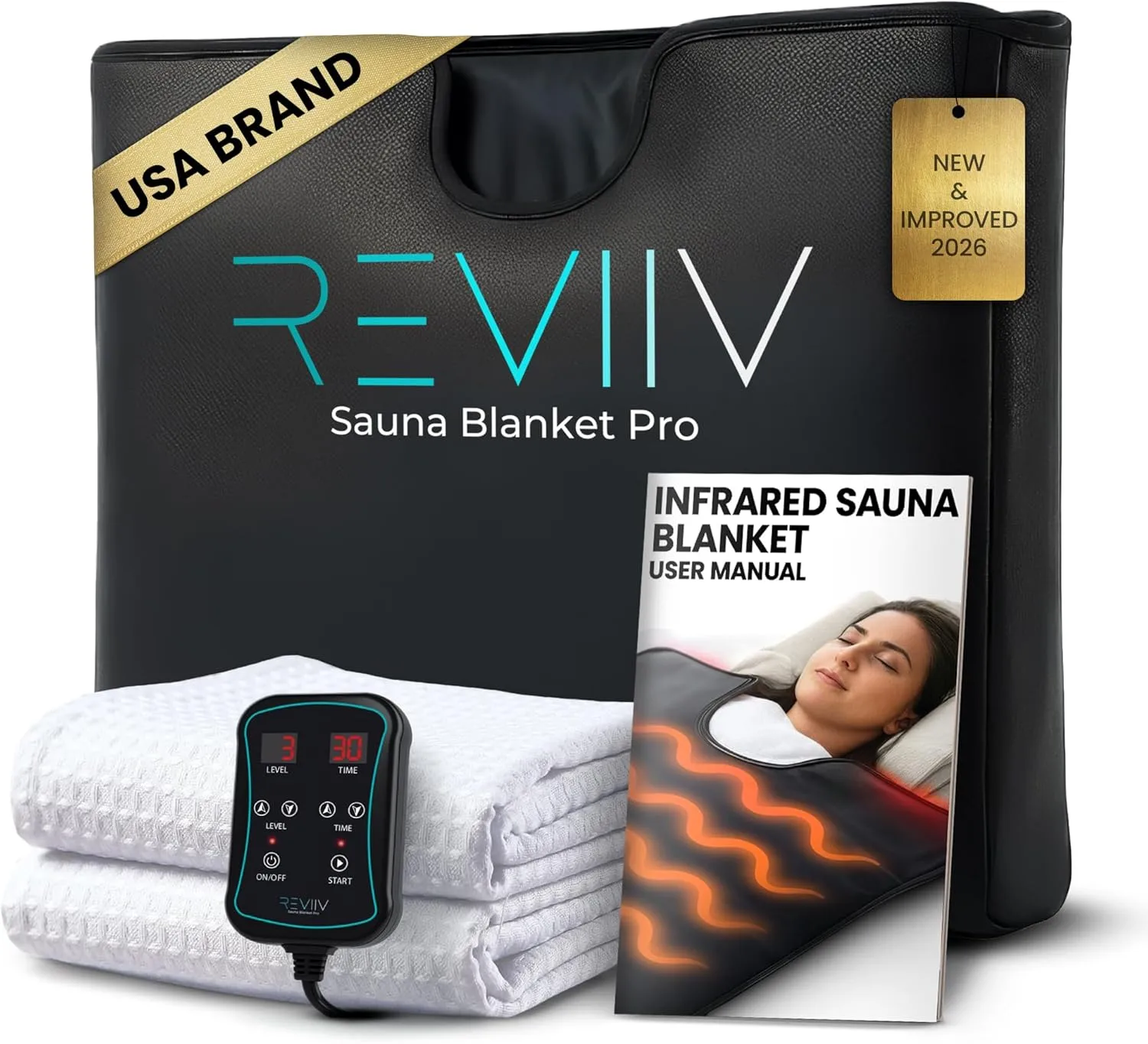 REVIIV Far Infrared Sauna Blanket for home detox and recovery