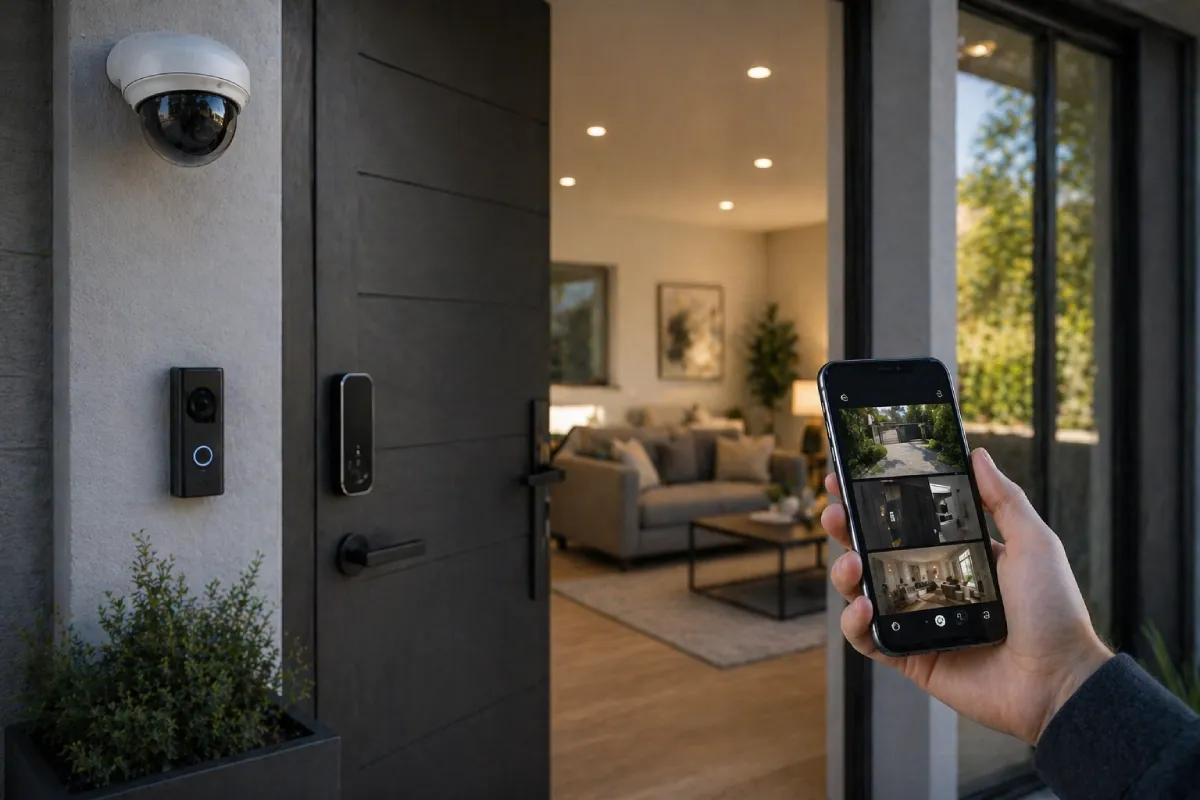 Home Security category page