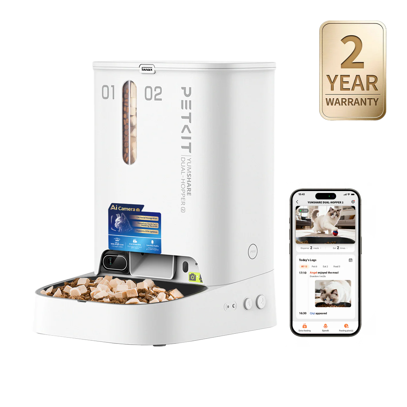 PETKIT YumShare smart feeder