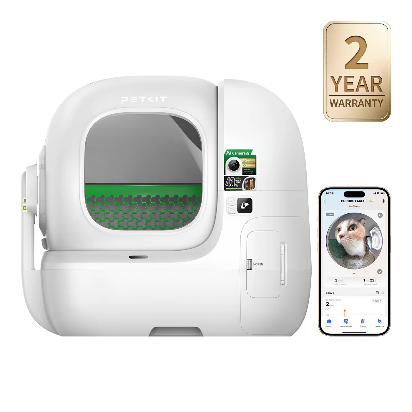 PETKIT Purobot Max Pro 2 automatic litter box