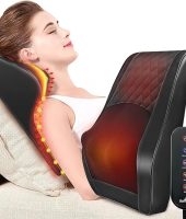 Boriwat Back Massager with Heat, Massagers for Neck and Back